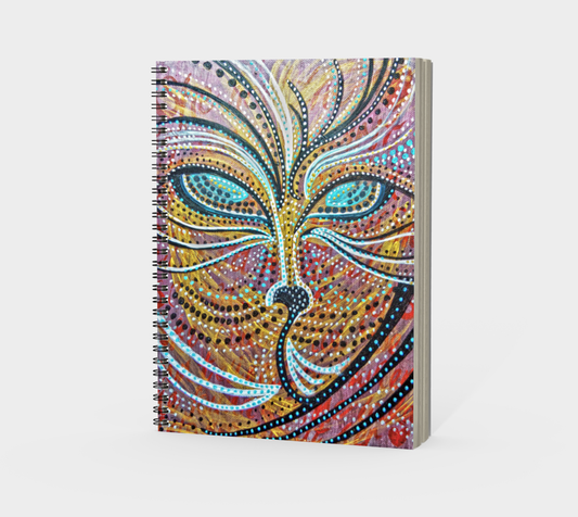NOTEBOOK, NOTE PAD, JOURNAL, JOURNALING, MIND BODY, HOLISTIC HEALTH, WRITERS, POETRY, BOOK, BOOK LOVERS, SKETCHBOOK, FOX, CHIC, ABSTRACT PORTRAIT, MODERN ART, BOHO, ABSTRACT ART