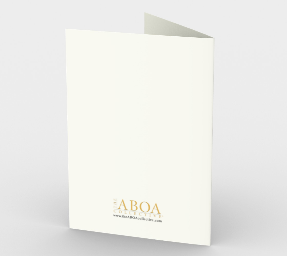 ABOA Greeting Card