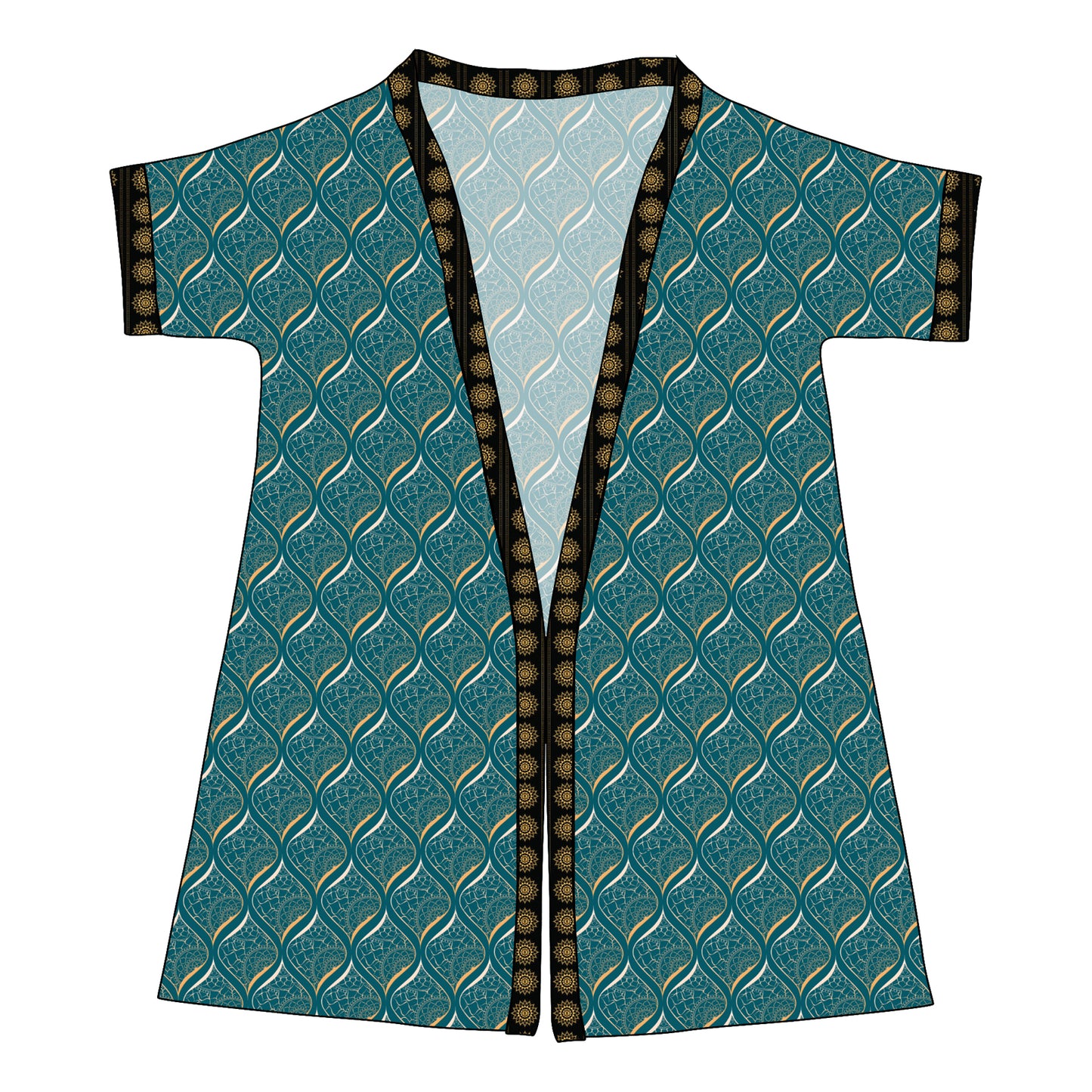 robe, robe style, beach wear, swimwear, cover up,  travel fashion, resort wear, summer fashion, summer looks, boho, boho style, unsiex, pattern design, textile art, swim week, couture, handmade, high fashion, diamond, mandala, sea turtle, turtle, animal lovers