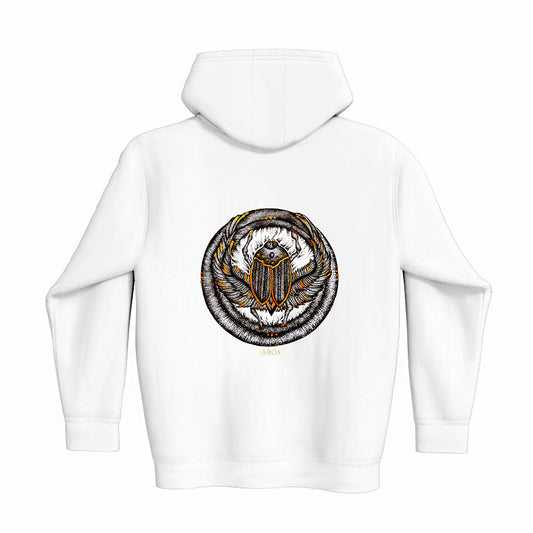 lifestyle apparel, casual clothing, unisex, stippled ink, ink art, pointillism, dot work, animal art, scarab, beetle, ink, black and white, stipple, winter looks, winter wear, winter fashion, streetwear