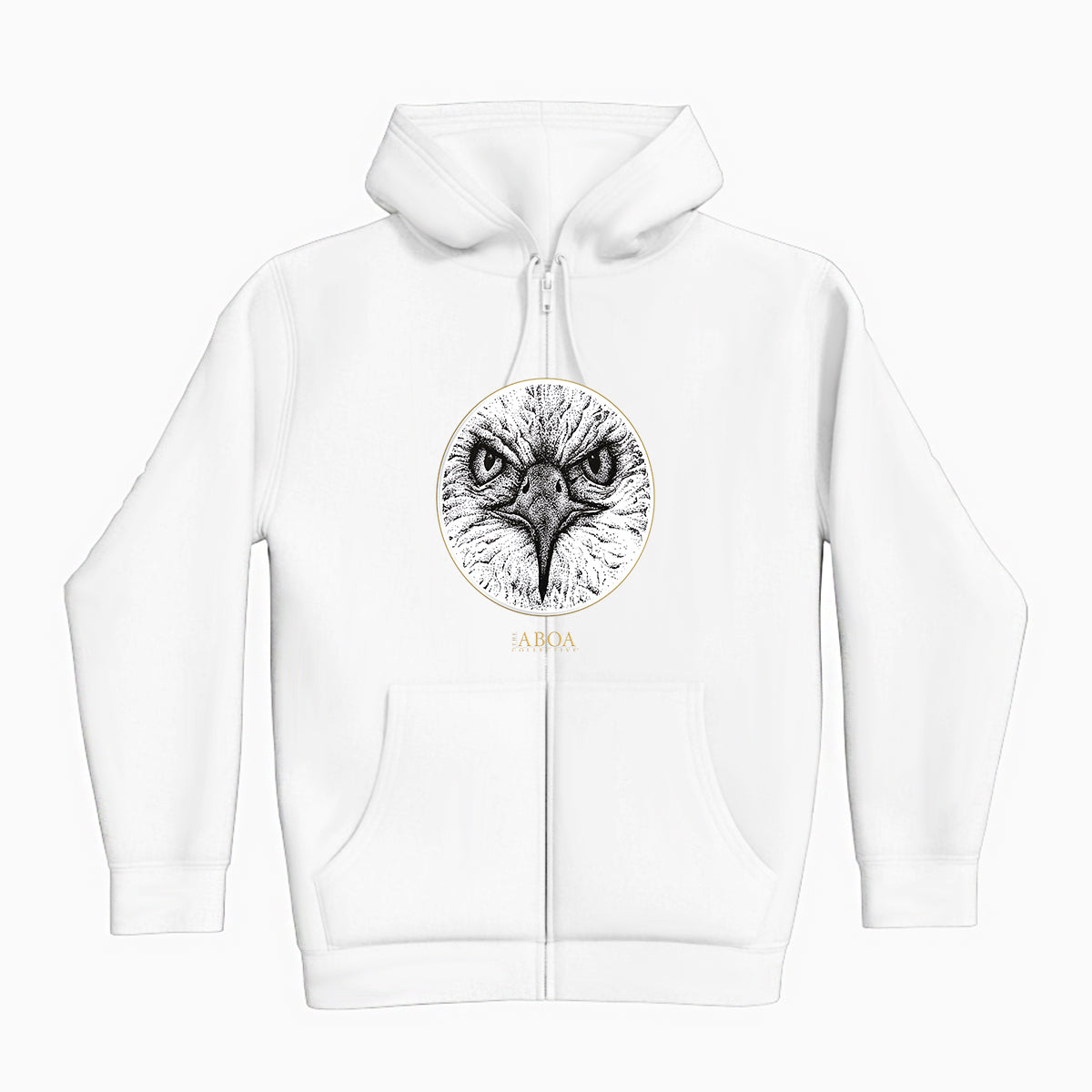lifestyle apparel, casual clothing, unisex, stippled ink, ink art, pointillism, dot work, animal art, eagle, portrait, birds, birds of prey, hoody, hoodie, hoody season, fleece winter wear, winter fashion, winter looks, streetwear