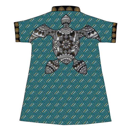 robe, robe style, beach wear, swimwear, cover up, travel fashion, resort wear, summer fashion, summer looks, boho, boho style, unsiex, pattern design, textile art, swim week, couture, handmade, high fashion, diamond, mandala, sea turtle, turtle, animal lovers