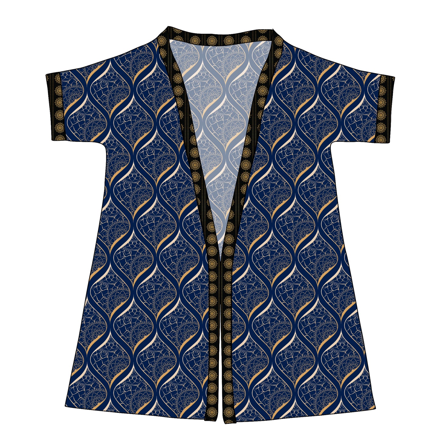 yin yang, mandala, pointillism, stipple, diamond, pattern design, artsy, handmade, couture, high fashion, robe, robe style, cover up, boho style, wanderlust, travel fashion, resort wear, beach wear, swim wear, chic, satin, sheer, cotton , unisex