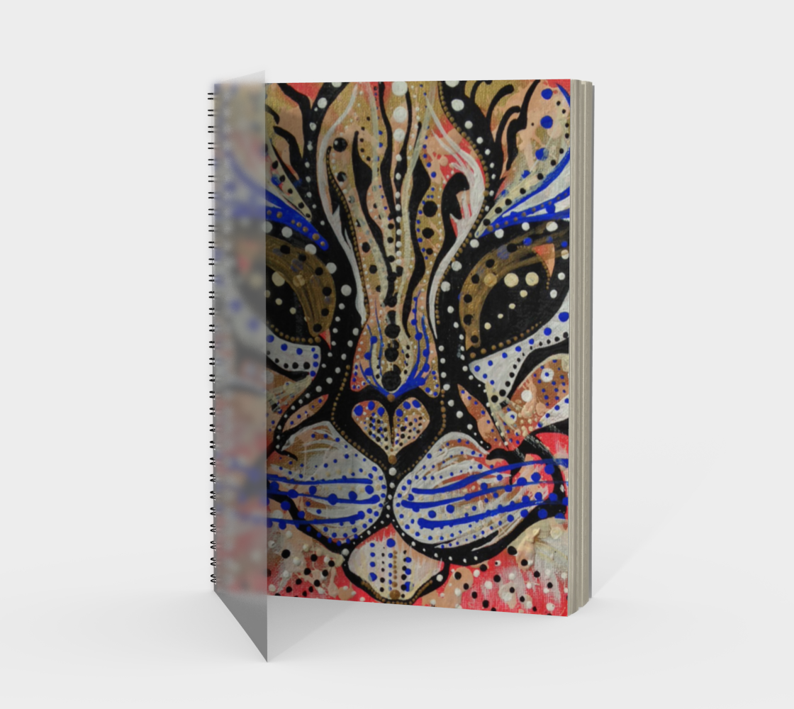 SPIRAL NOTEBOOK WILD OCELOT