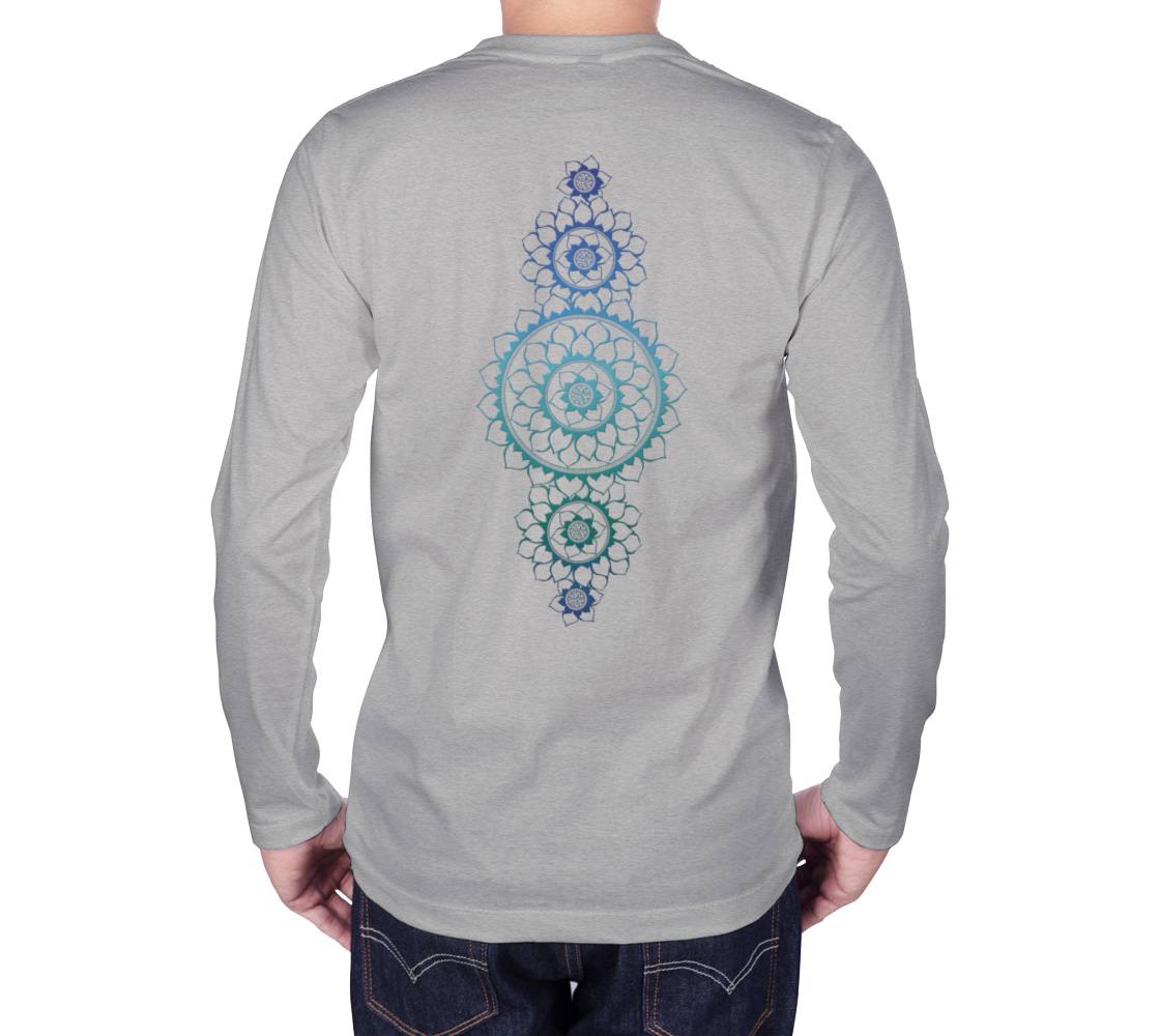 butterfly, animals, blue, mandala, long sleeve, crew neck, long sleeve, sweater, fall fashion, winter wear, fashion art, unisex