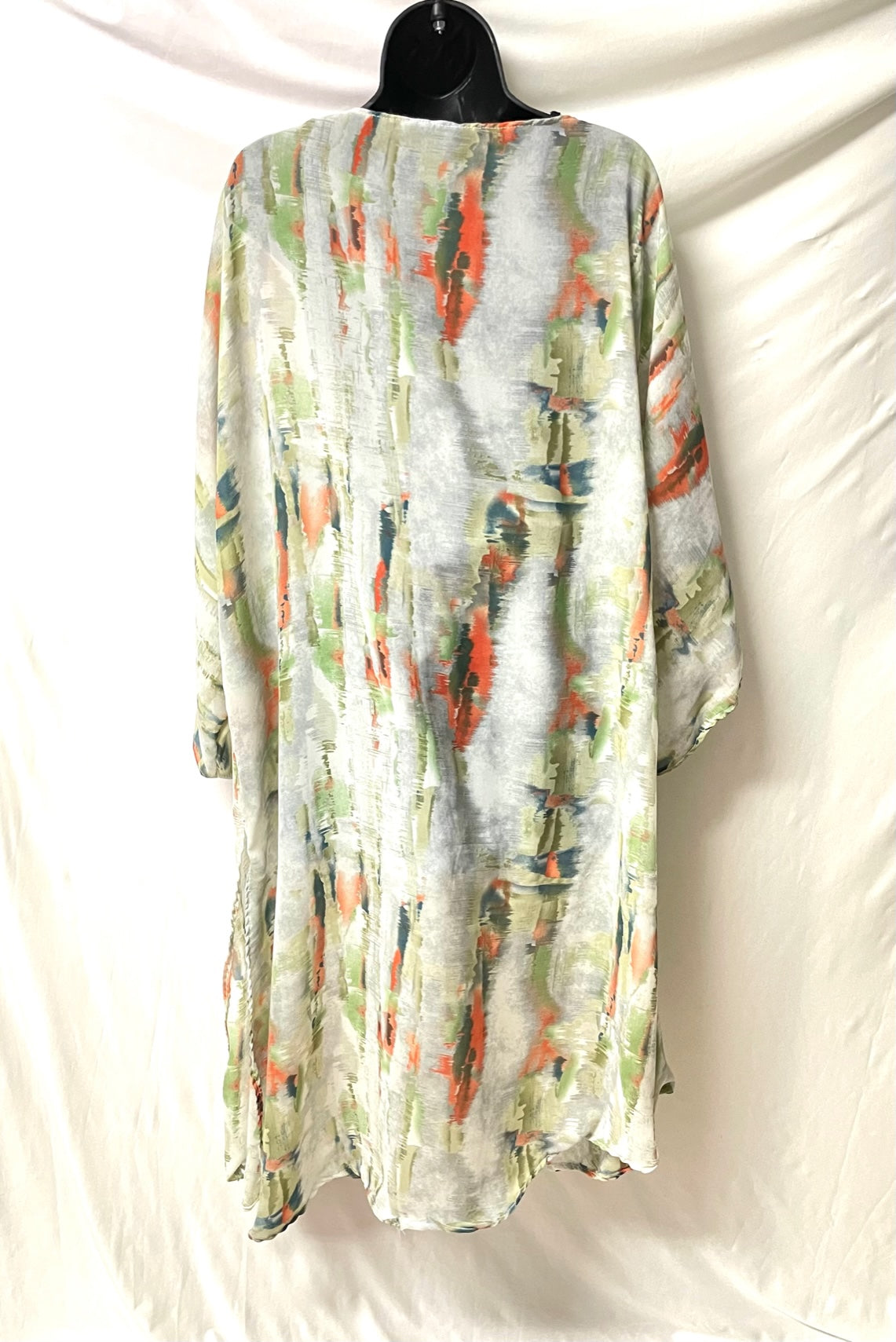 Full body robe, robe style, kimono style, summer style, summer fashion, spring summer, semi sheer, abstract, pull over, women fashion, chic