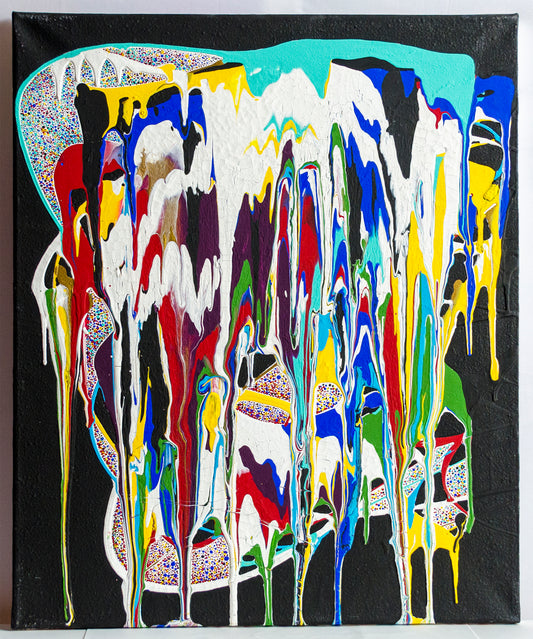 Abstract art, abstract expressionism, drip, wall art, fine art, contemporary art, art gallery, art collector