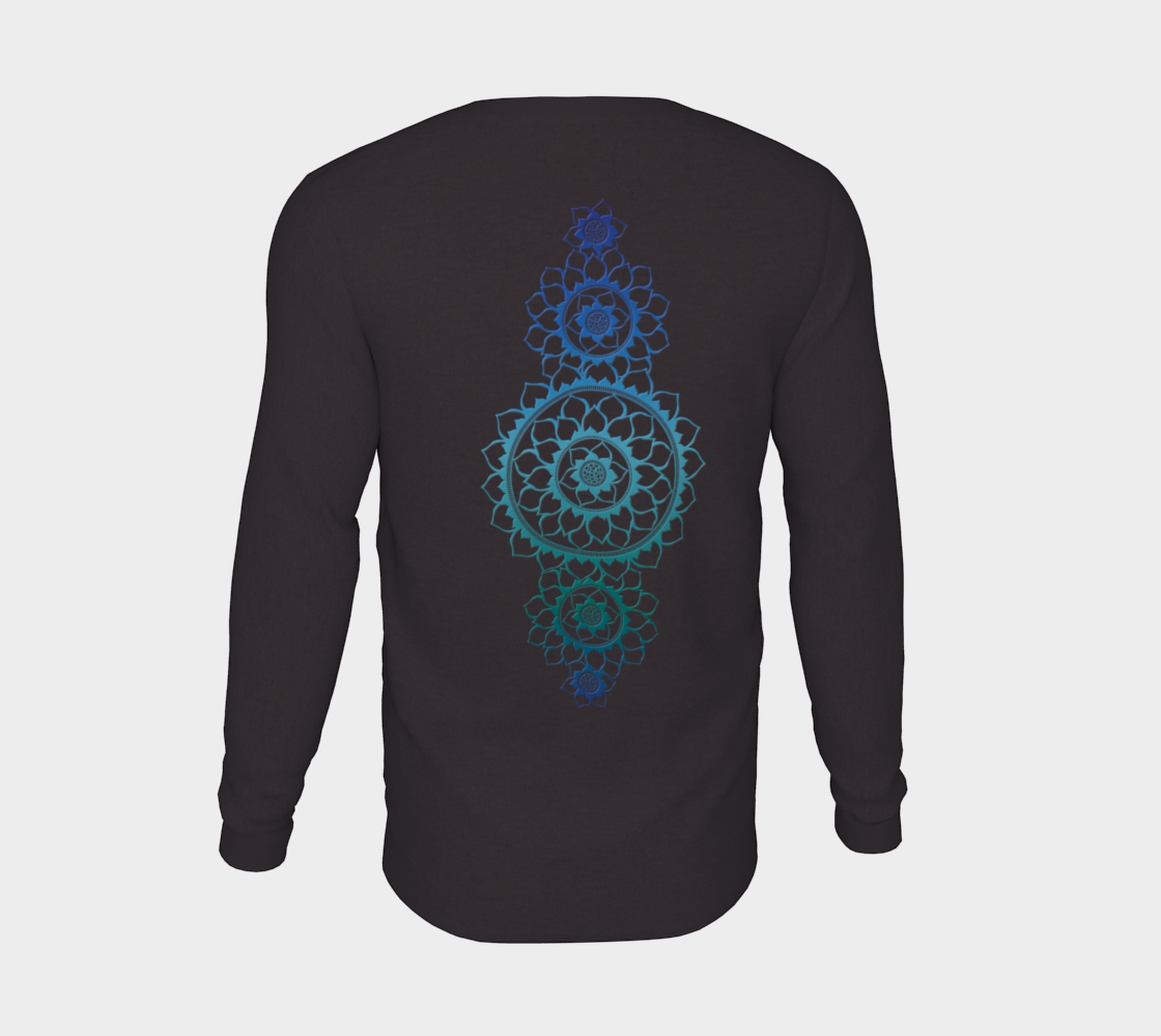 butterfly, animals, blue, mandala, long sleeve, crew neck, long sleeve, sweater, fall fashion, winter wear, fashion art, unisex