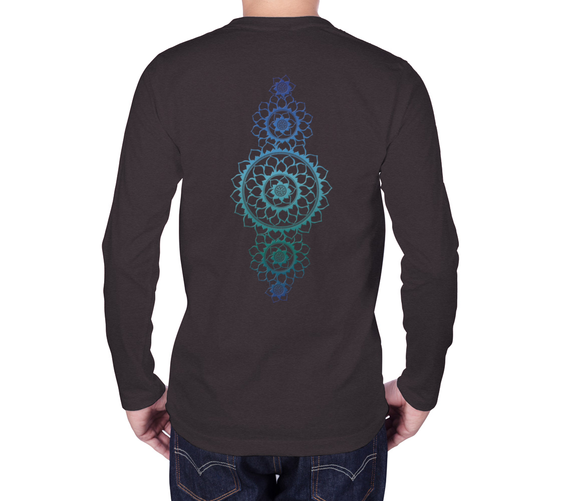 butterfly, animals, blue, mandala, long sleeve, crew neck, long sleeve, sweater, fall fashion, winter wear, fashion art, unisex