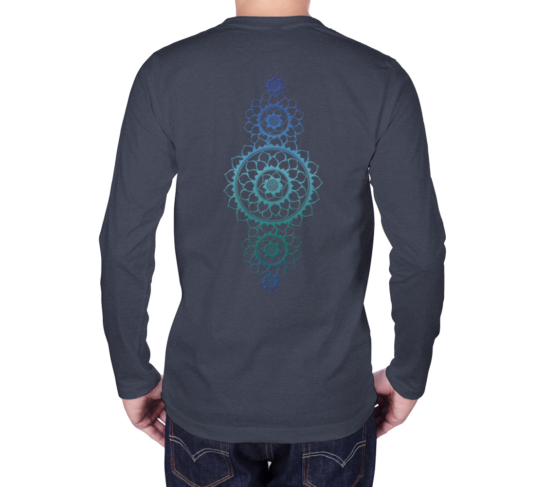 butterfly, animals, blue, mandala, long sleeve, crew neck, long sleeve, sweater, fall fashion, winter wear, fashion art, unisex