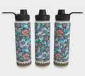 WHITE TROPICAL WATER BOTTLE