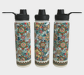 WHITE TROPICAL WATER BOTTLE