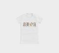 ABOA TROPICAL OLD ENGLISH SLIMFIT TEE