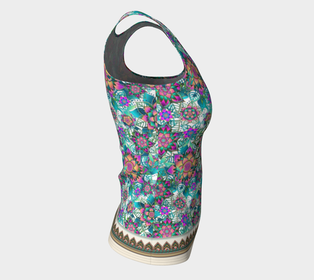ABOA NOUVEUA TROPICAL SLIMFIT TANK