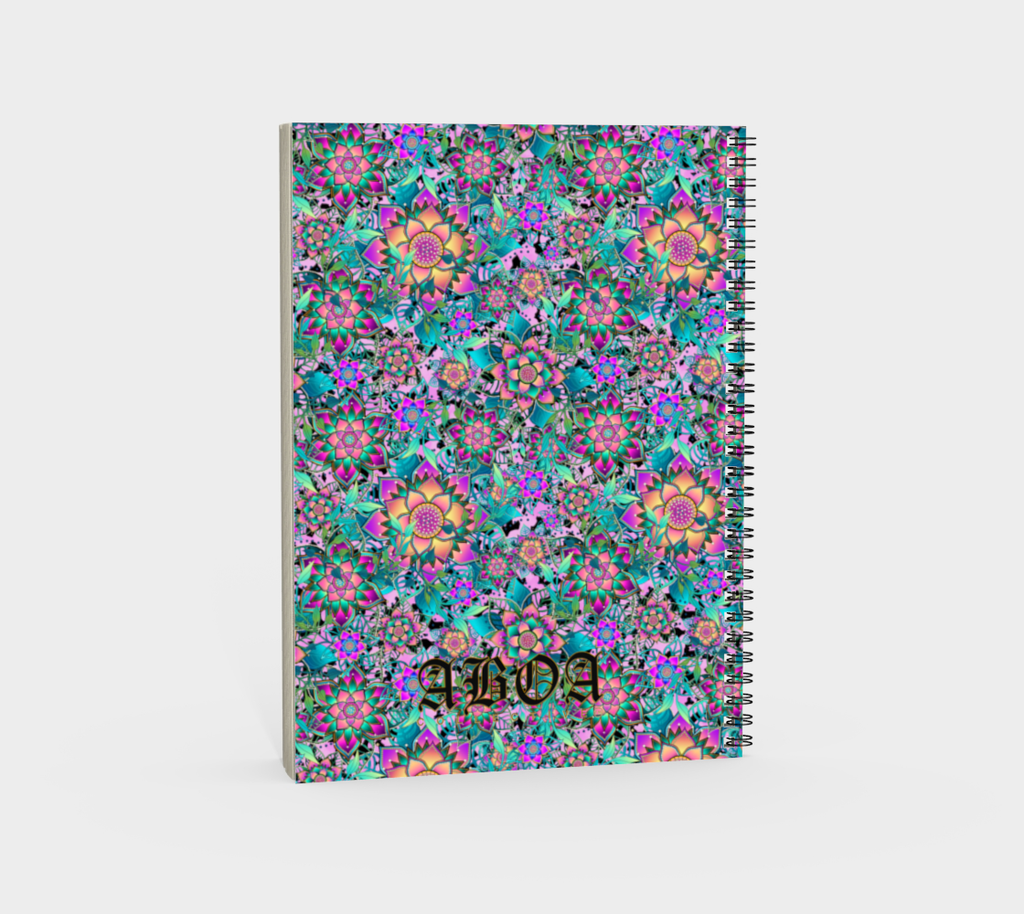 ABOA NOUVEAU PURPLE NOTEBOOK
