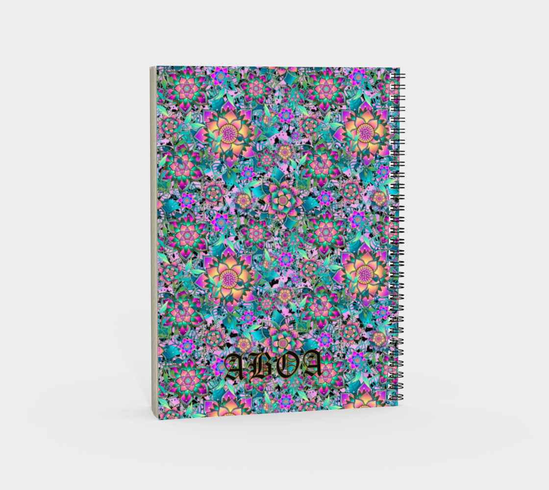 ABOA NOUVEAU PURPLE NOTEBOOK