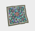 WHITE TROPICAL SCARF