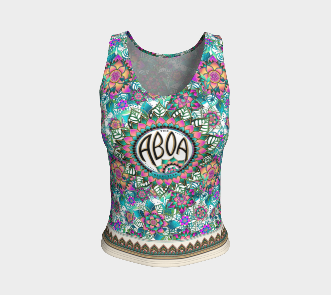 ABOA NOUVEUA TROPICAL SLIMFIT TANK