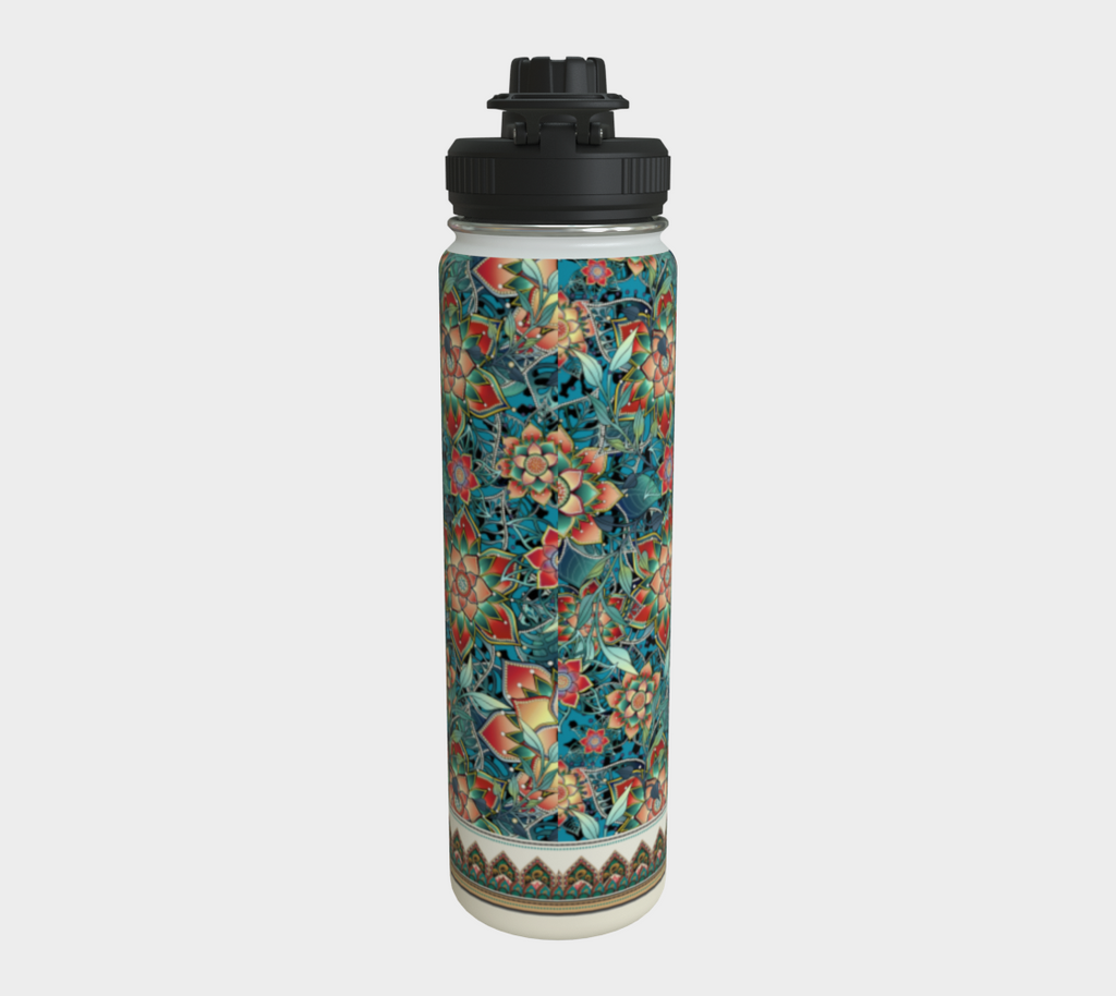 ANCHOR TEAL TROPICAL WATER BOTTLE