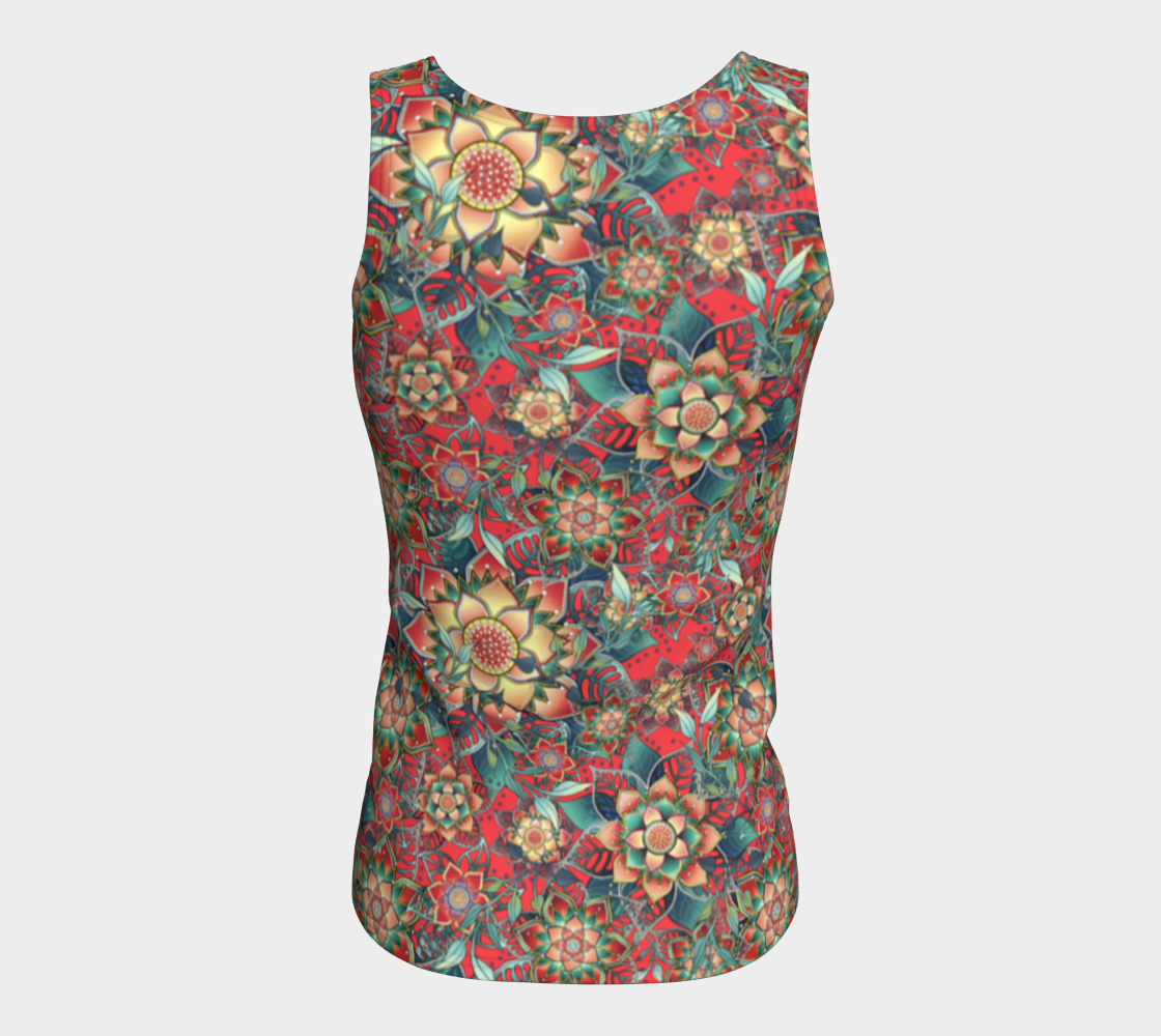 ABOA NOUVEAU GOLD SLIMFIT TANK