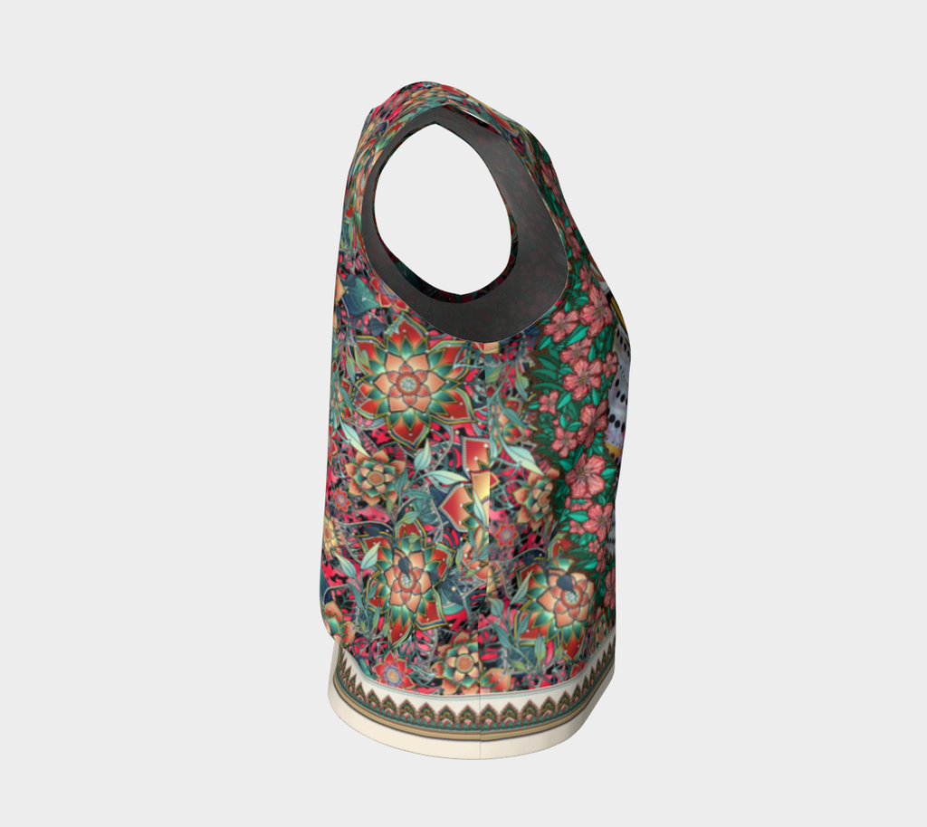 JAGUAR WREATH RELAXED TANK