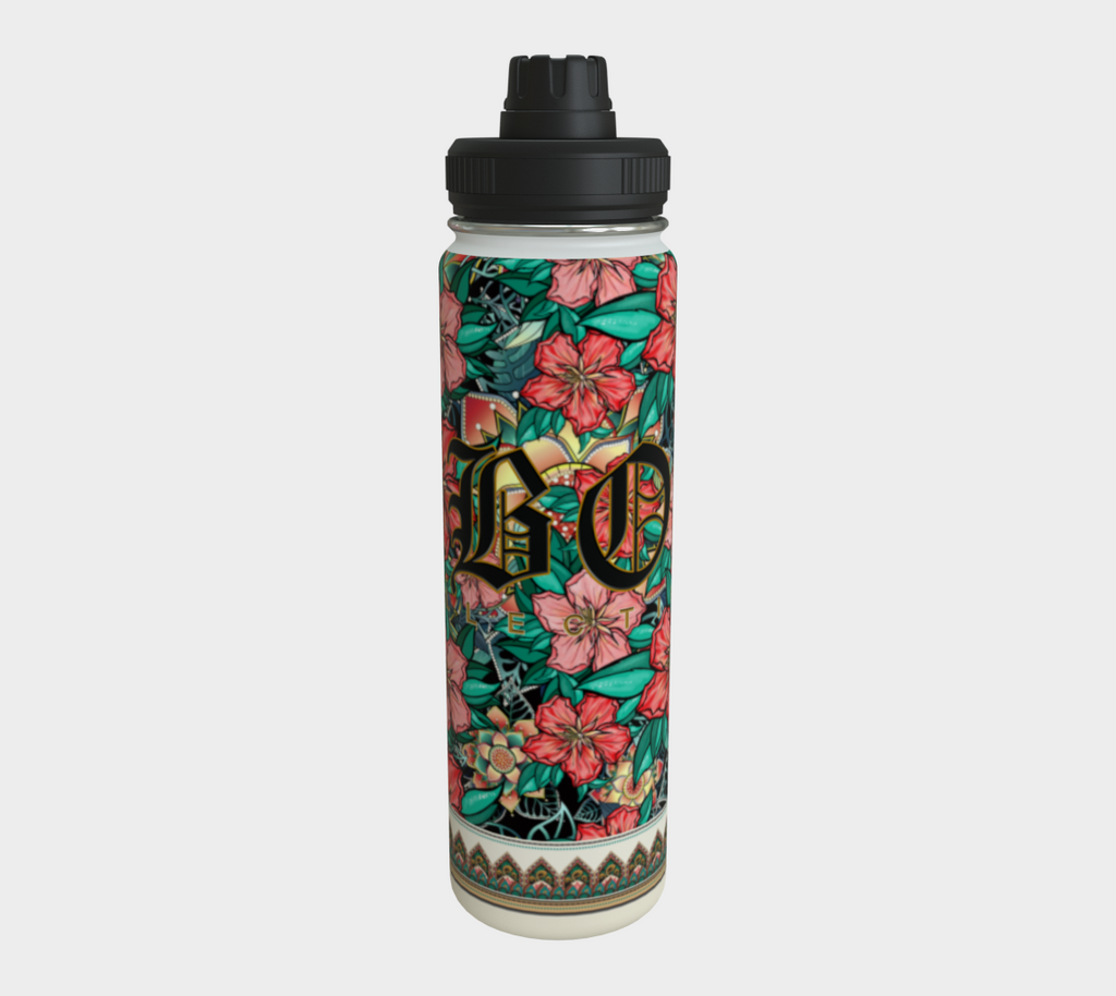ABOA HIBISCUS WATER BOTTLE