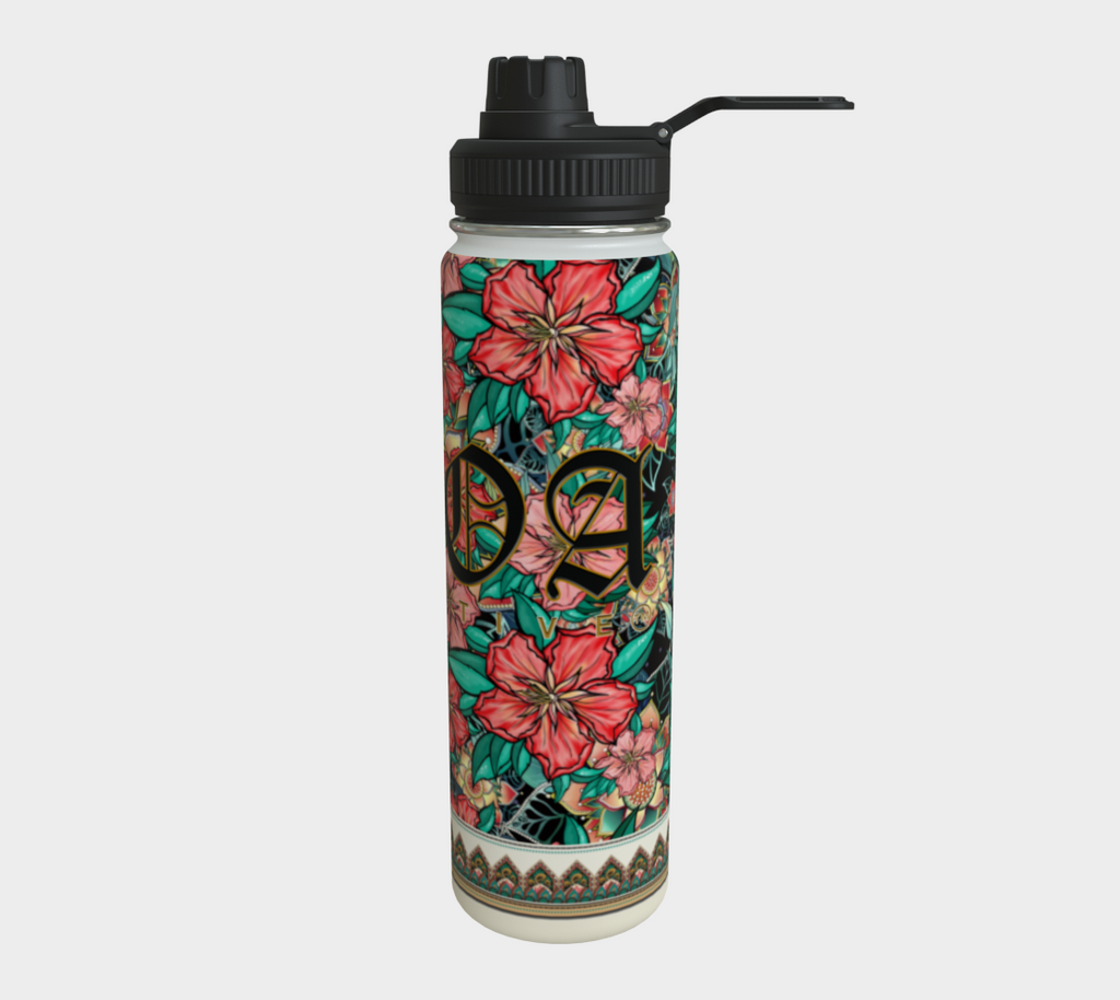 ABOA HIBISCUS WATER BOTTLE