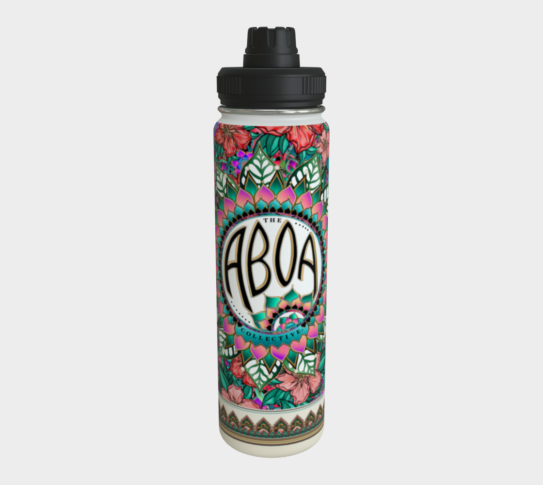 ABOA NOUVEAU HIBISCUS WATER BOTTLE