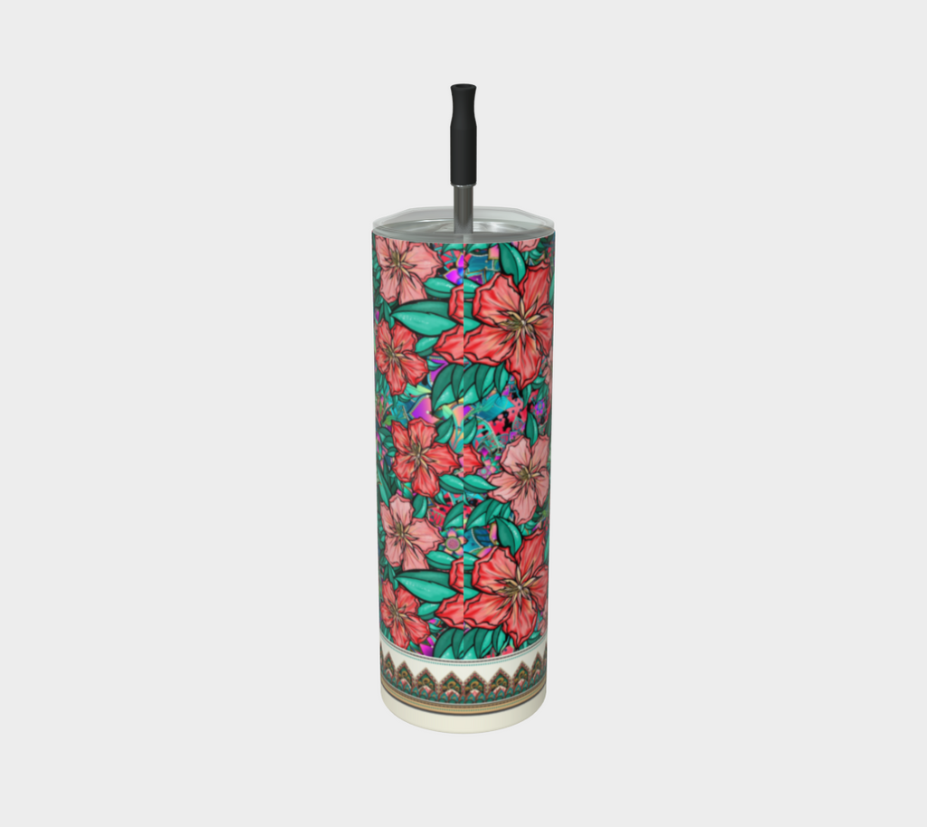 ABOA HIBISCUS TUMBLER