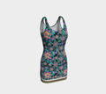 BLACK TROPICAL ORIGINAL BODYCON DRESS