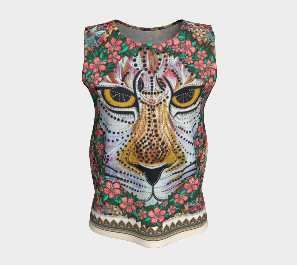 JAGUAR WREATH RELAXED TANK
