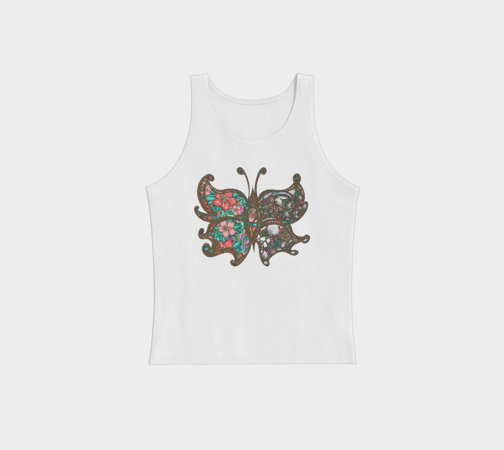 BUTTERFLY TROPICAL UNISEX TANK