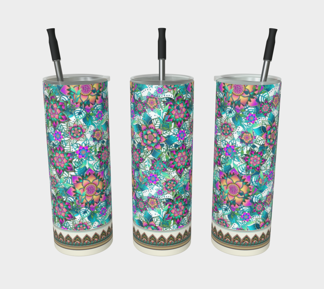 WHITE TROPICAL ORIGINAL TUMBLER