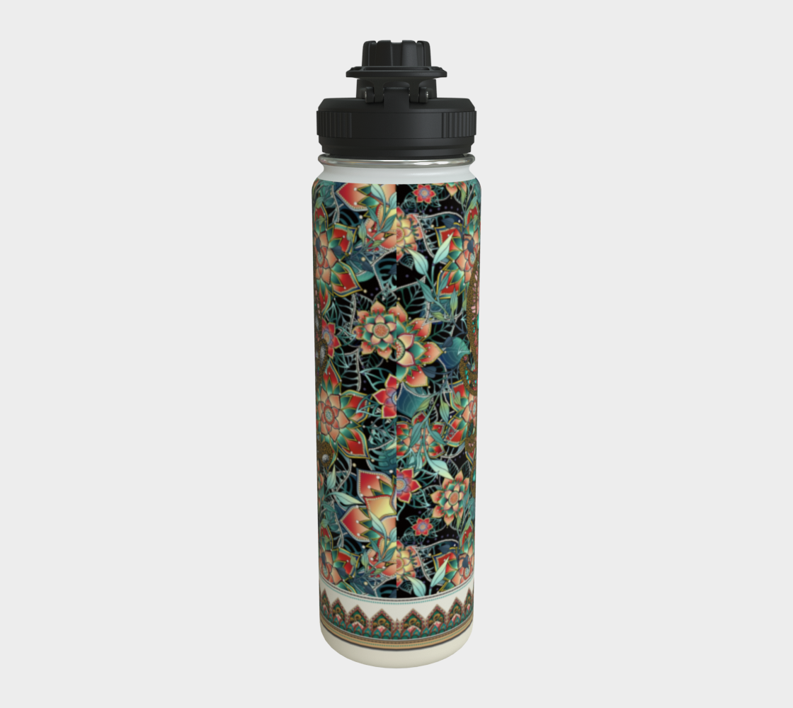 BUTTERFLY TROPICAL WATER BOTTLE