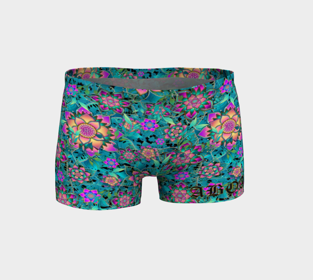 TEAL TROPICAL ORIGINAL SHORTS