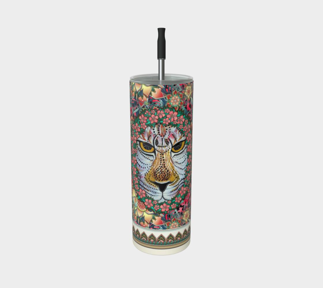 JAGUAR WREATH TUMBLER