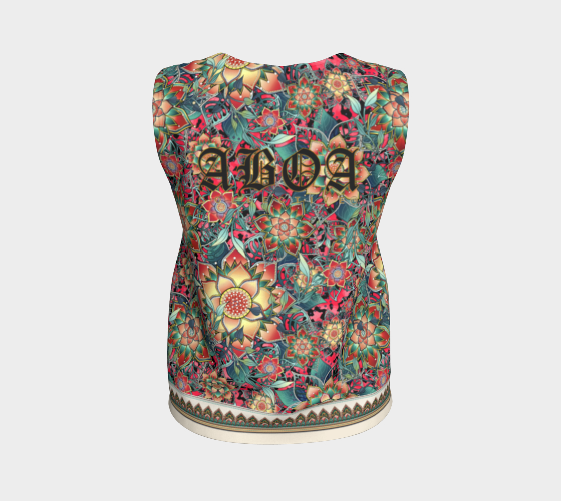 JAGUAR WREATH RELAXED TANK