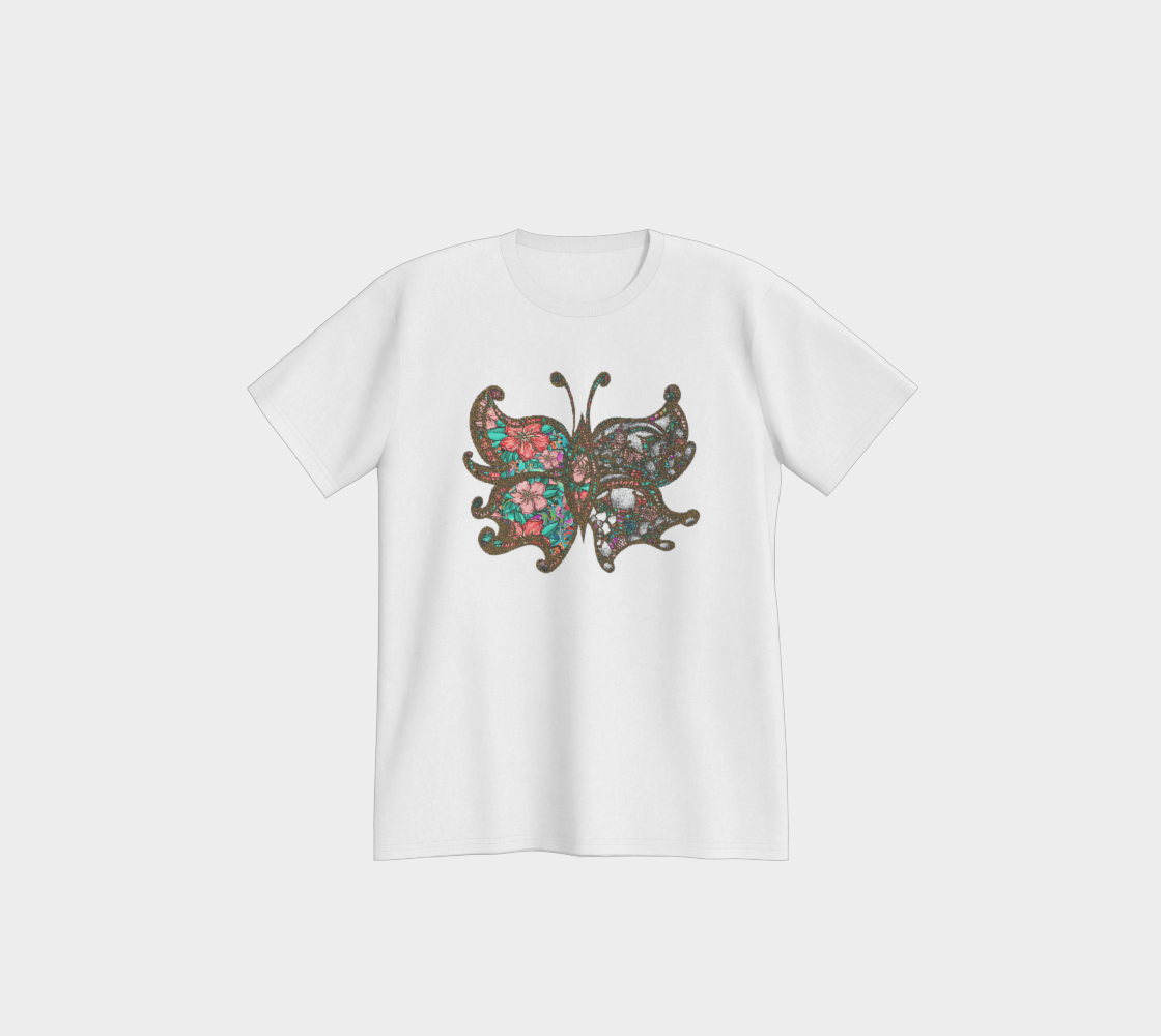 BUTTERFLY TROPICAL UNISEX TEE