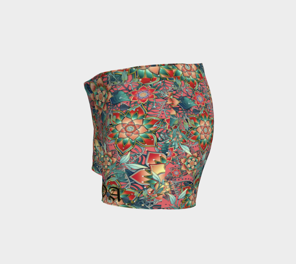 PINK TROPICAL SHORTS
