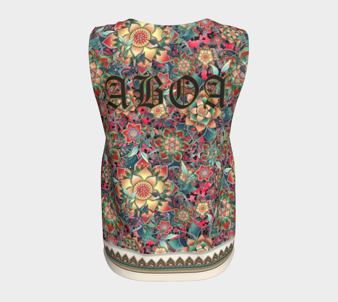 JAGUAR WREATH RELAXED TANK