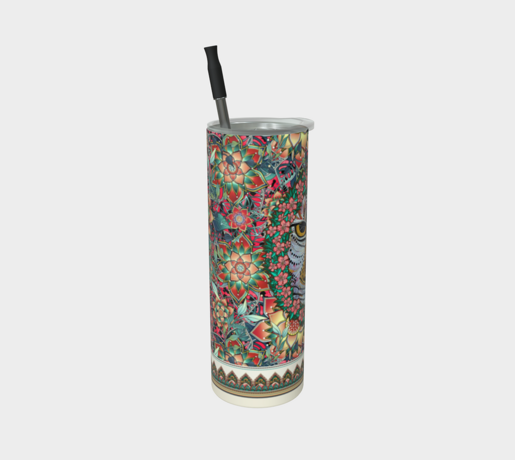 JAGUAR WREATH TUMBLER