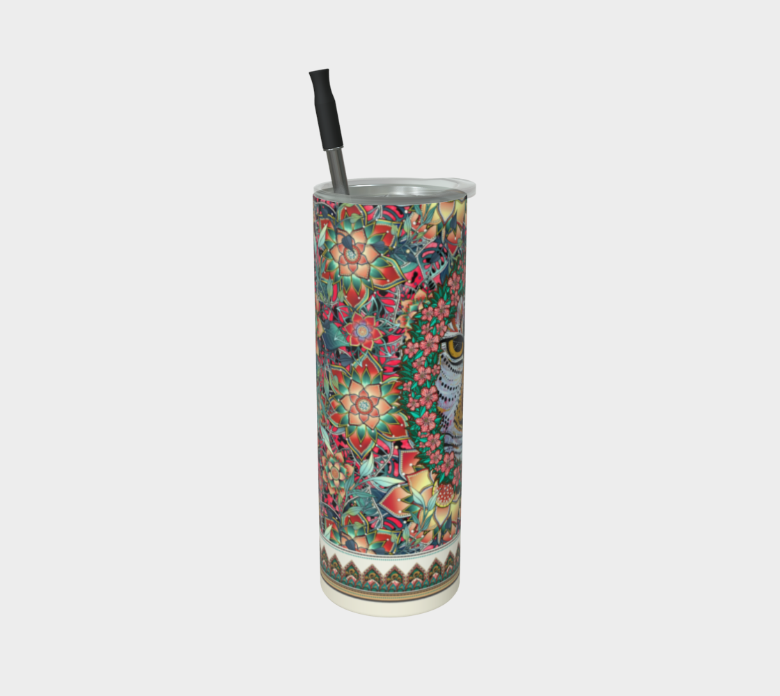 JAGUAR WREATH TUMBLER