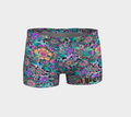 PURPLE TROPICAL SHORTS