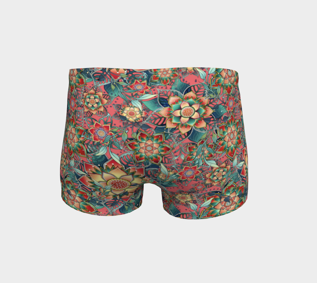 PINK TROPICAL SHORTS