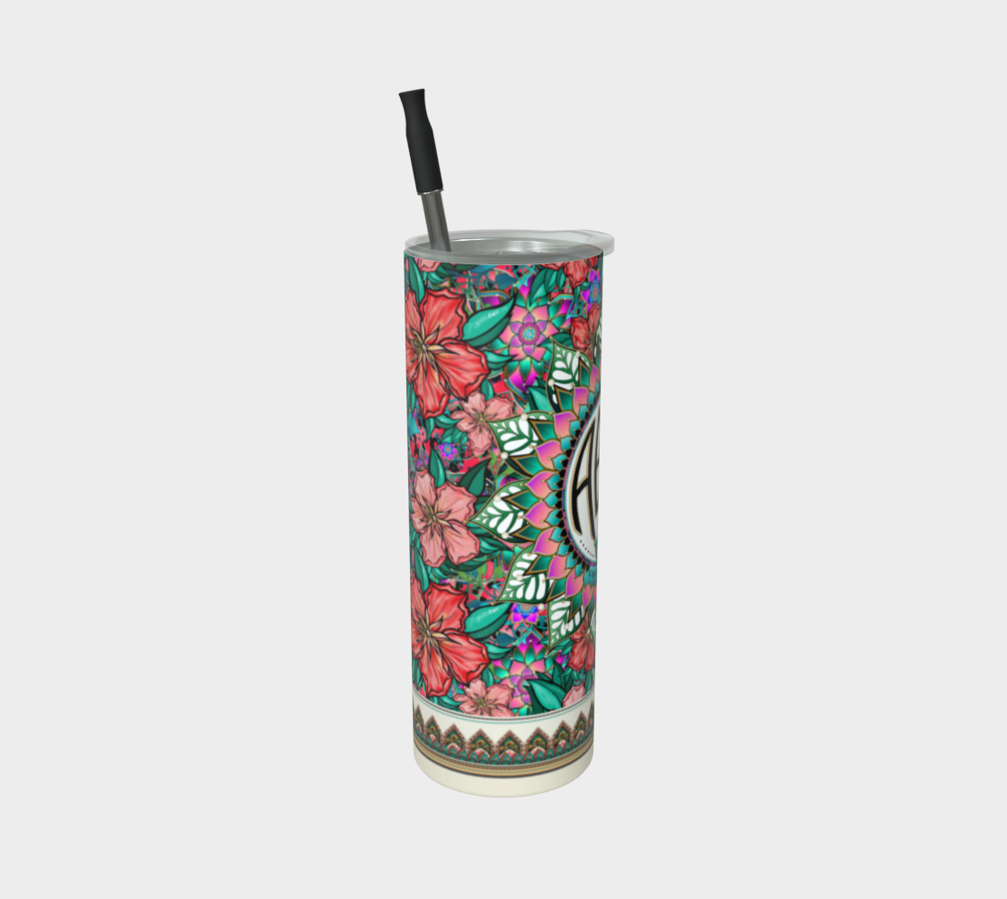 ABOA HIBISCUS TUMBLER