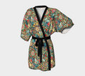 TROPICAL PALE GOLD KIMONO