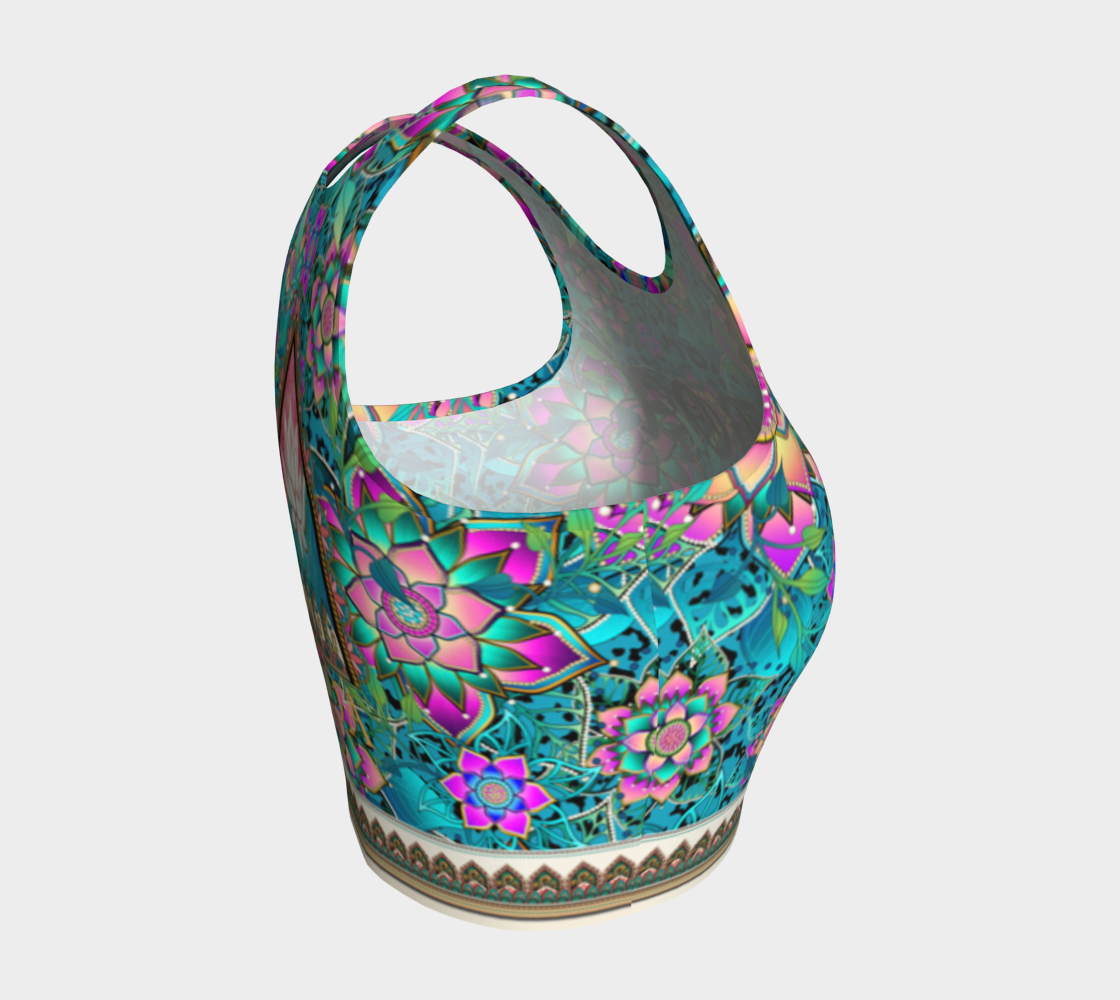 LOTUS CROPPED TANK