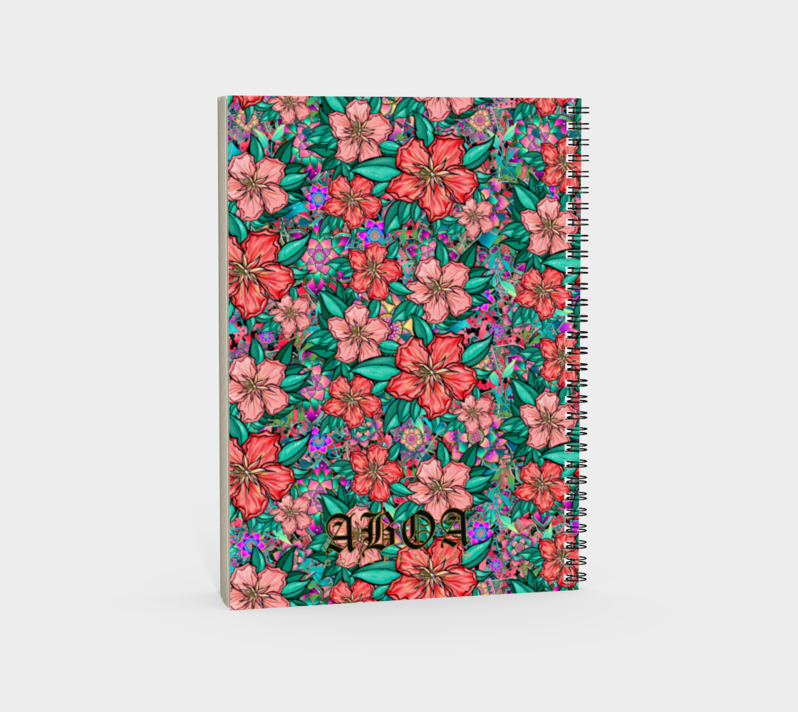 ABOA NOUVEAU HIBISCUS NOTEBOOK