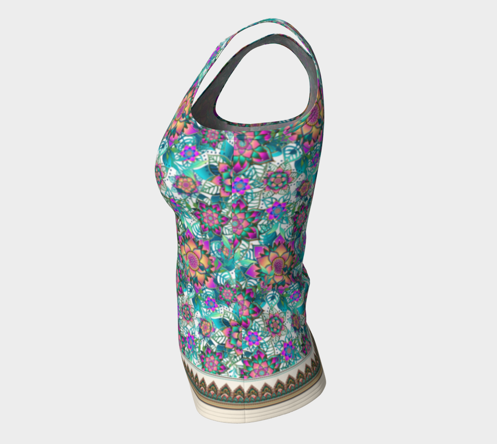 ABOA NOUVEUA TROPICAL SLIMFIT TANK