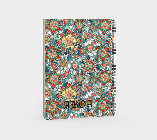 ABOA NOUVEAU SPIRAL NOTEBOOK
